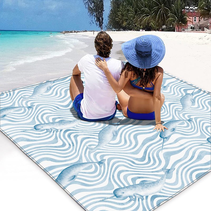 Picnic blanket in maritime design Stornfield