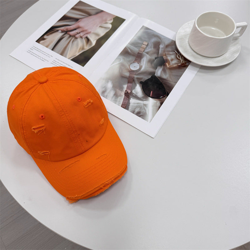 Men's Distressed Vintage-Style Baseball Cap Stornfield