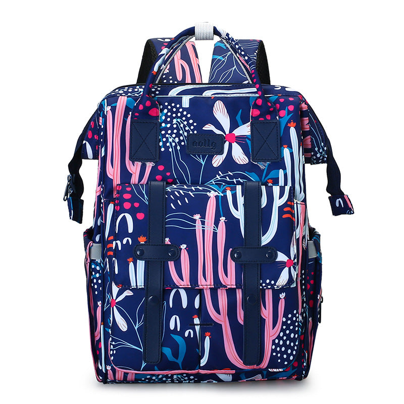 Versatile Character-Themed Baby Care Backpack Stornfield