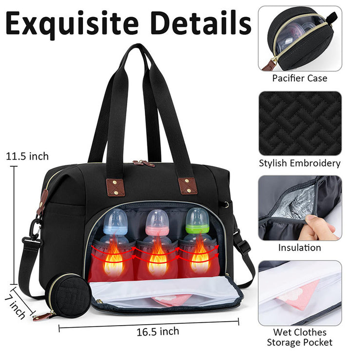 Fashionable and practical travel handbag with versatile storage space Stornfield