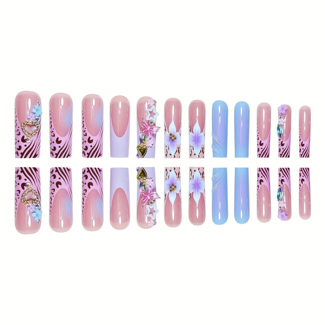 Decorative Long Nail Art Enhancements Stornfield