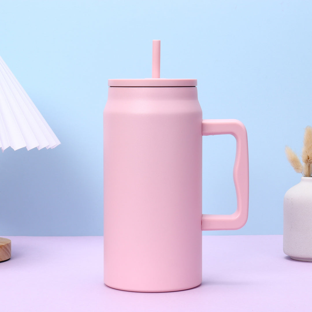 Ladies stylish insulated cup with removable straw Stornfield