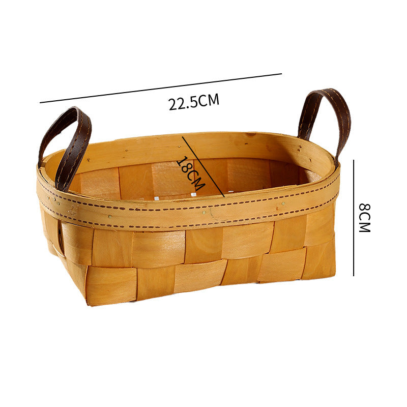 Unisex Handwoven Basket with Practical Carry Handle Stornfield