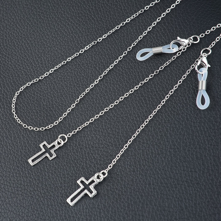 Dual Cross Pendant Eyewear Chain Stornfield