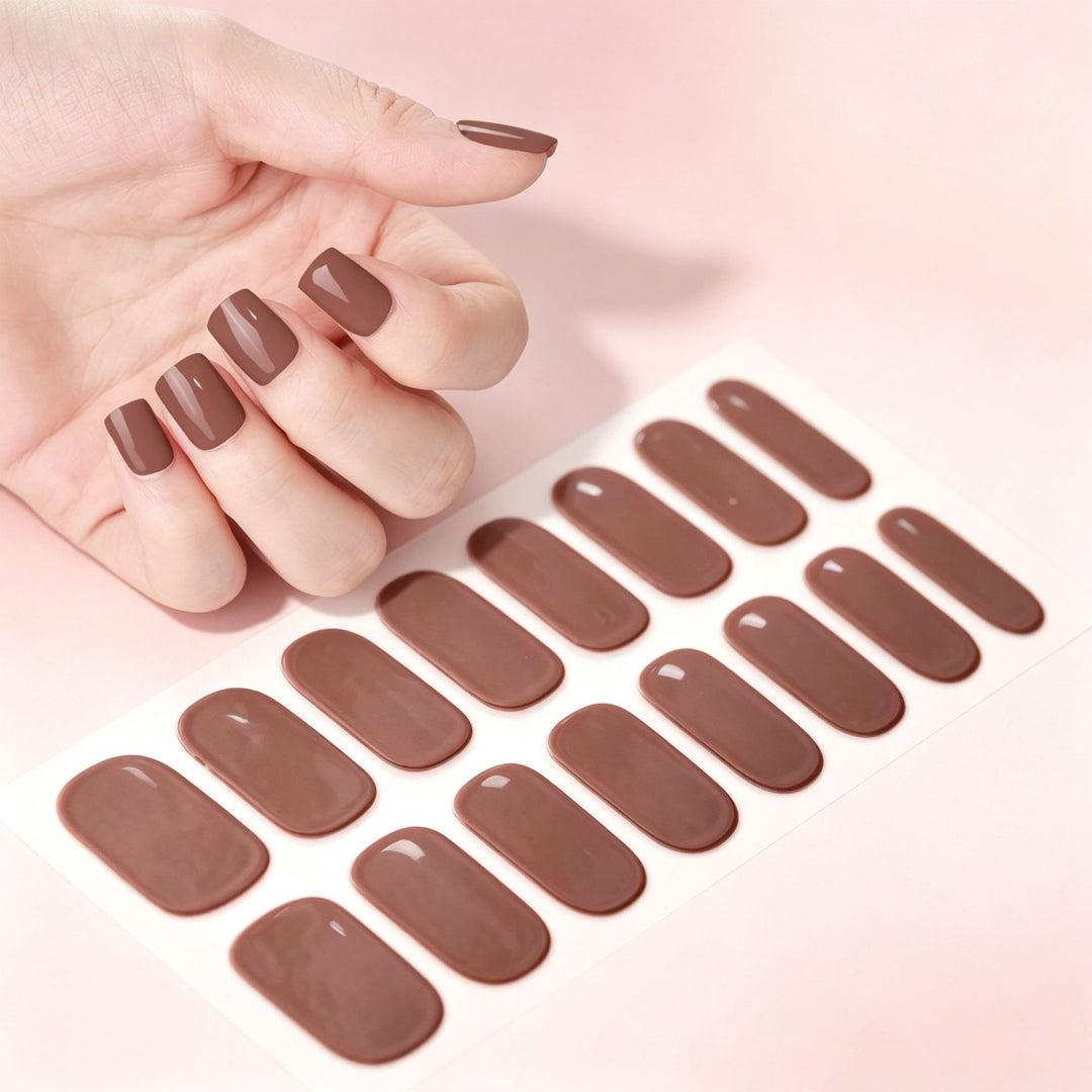 Premium Glossy Press-On Nail Set