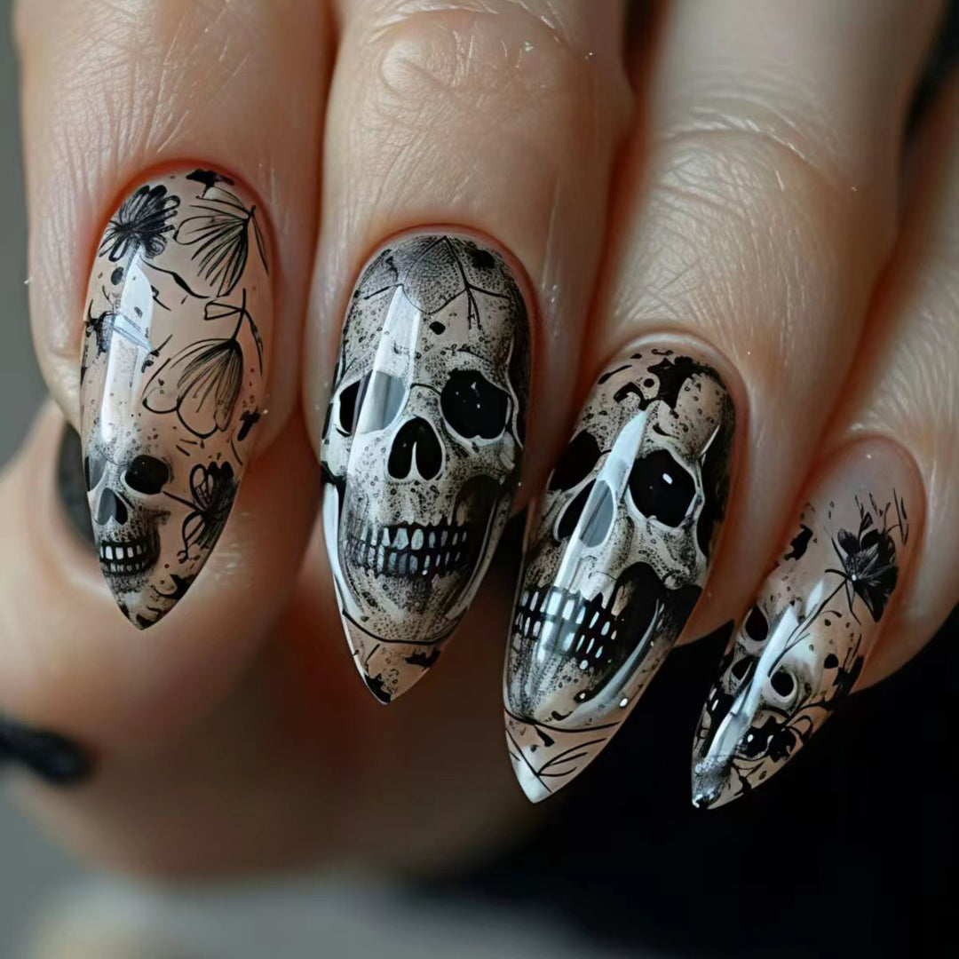 Art Nails in Creative Skull Design Stornfield