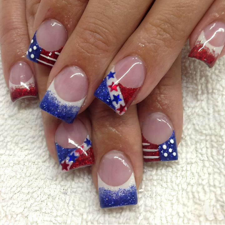 Star-Spangled Press-On Nail Art Stornfield