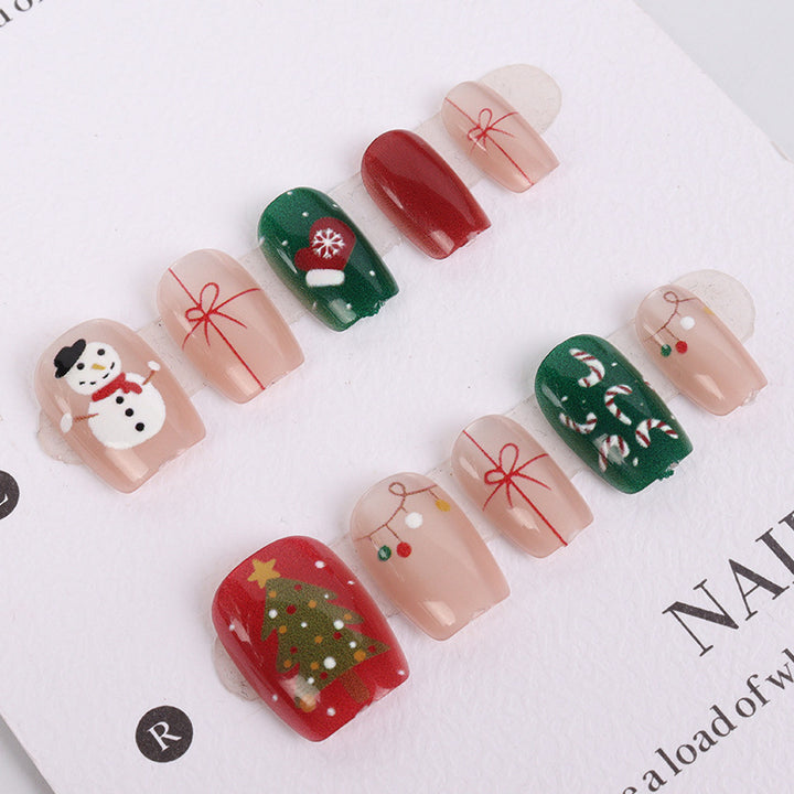 Holiday-Themed Decorative Press-On Nails Stornfield 1790727315