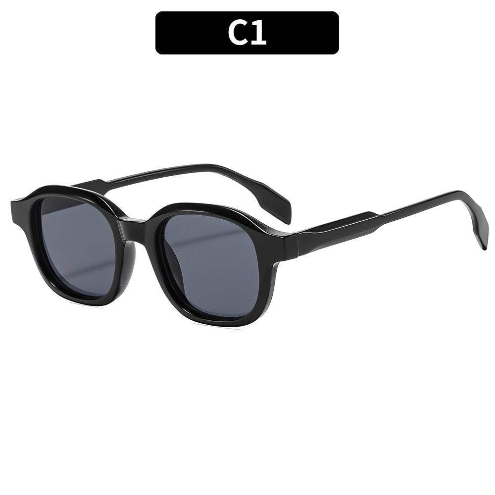 Trendy Round Frame Sunglasses