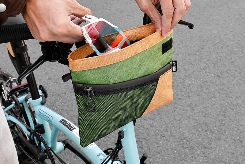 compact water-resistant travel crossbody pouch with mesh organizer and adjustable cord strap Stornfield