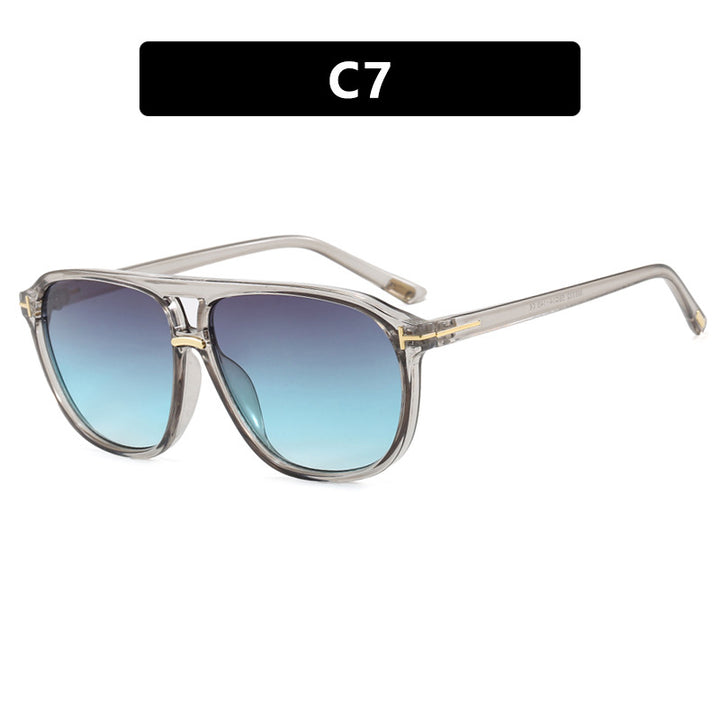 Women's square sunglasses with luxurious tortoiseshell pattern and polarized lenses Stornfield