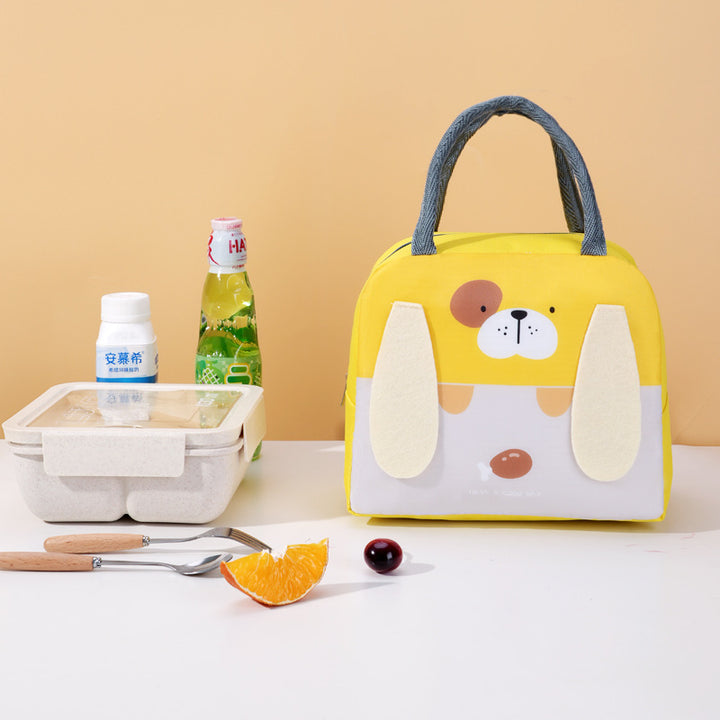 Cute Dog-Themed Insulated Lunch Bag Stornfield
