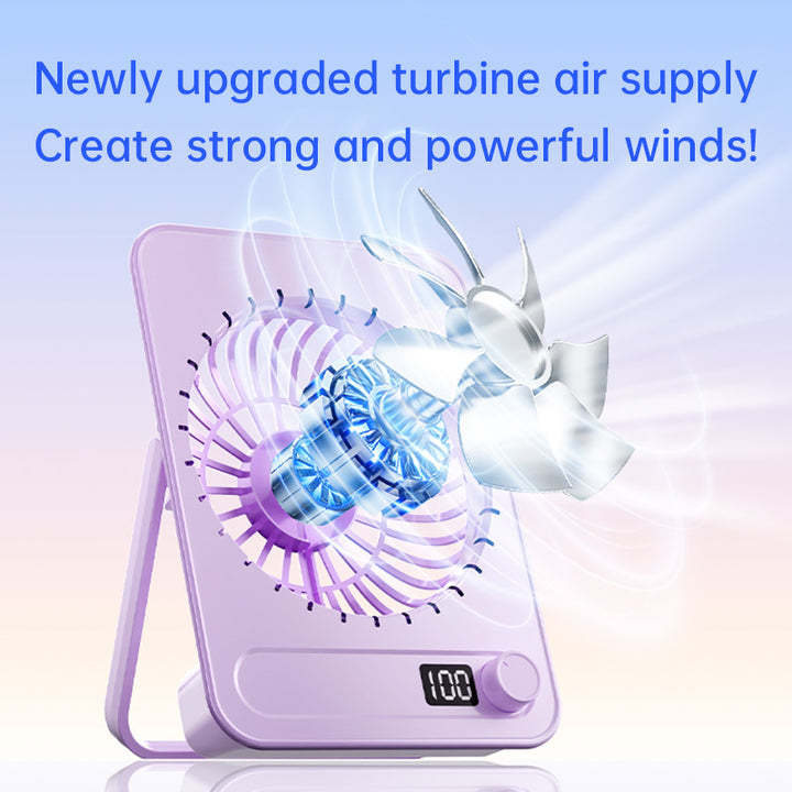Women portable fan with digital speed control Stornfield