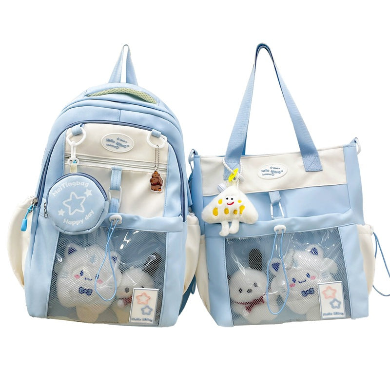 Multi-Functional Plush Toy-Inspired Backpack Stornfield