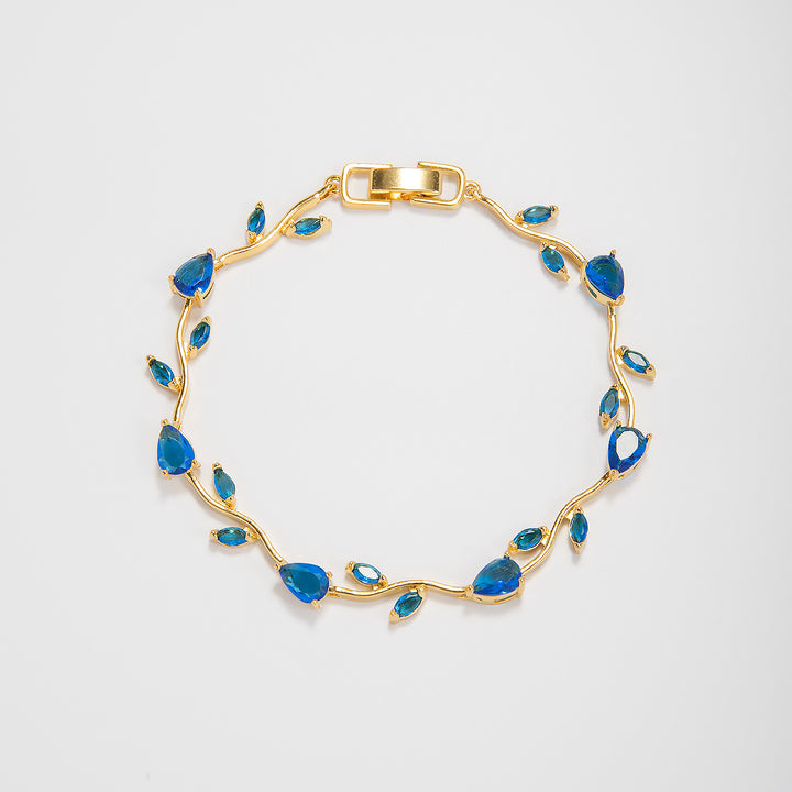 Elegant Floral Design Statement Bracelet Stornfield