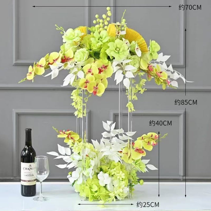 Elegant Floral Centerpiece Vase