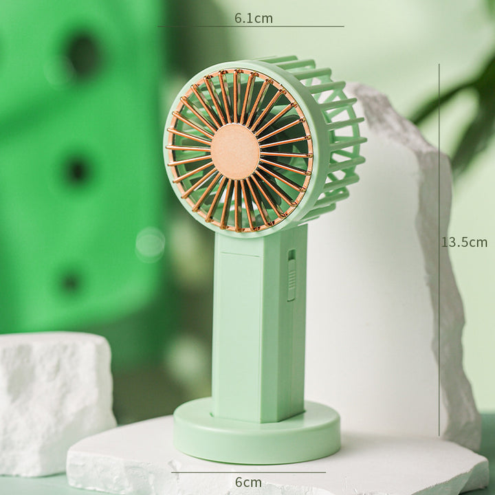 Compact Rechargeable Handheld Cooling Fan Stornfield