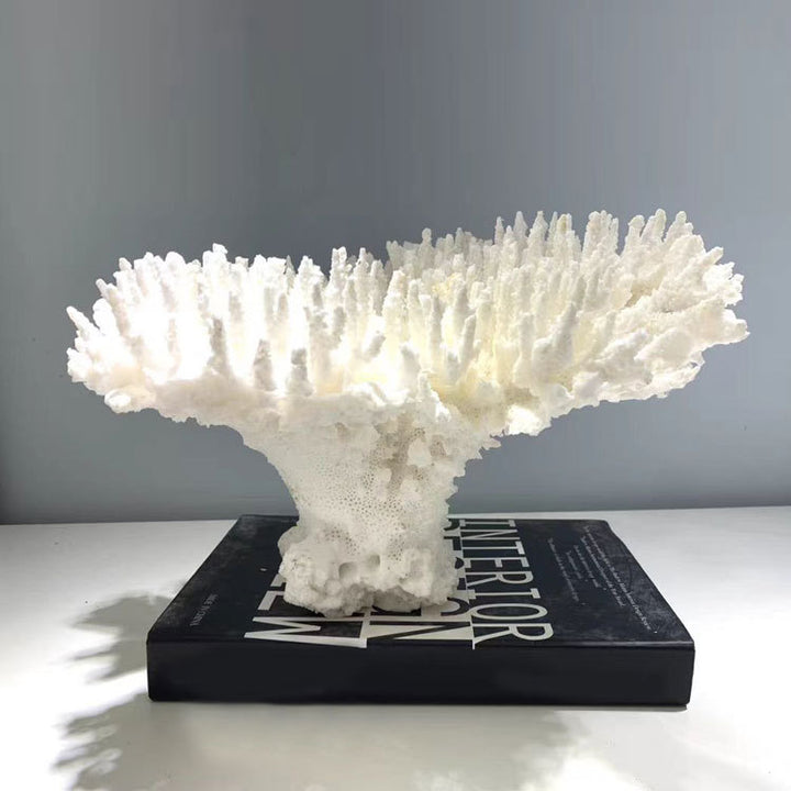 Coral-Inspired Decorative Centerpiece