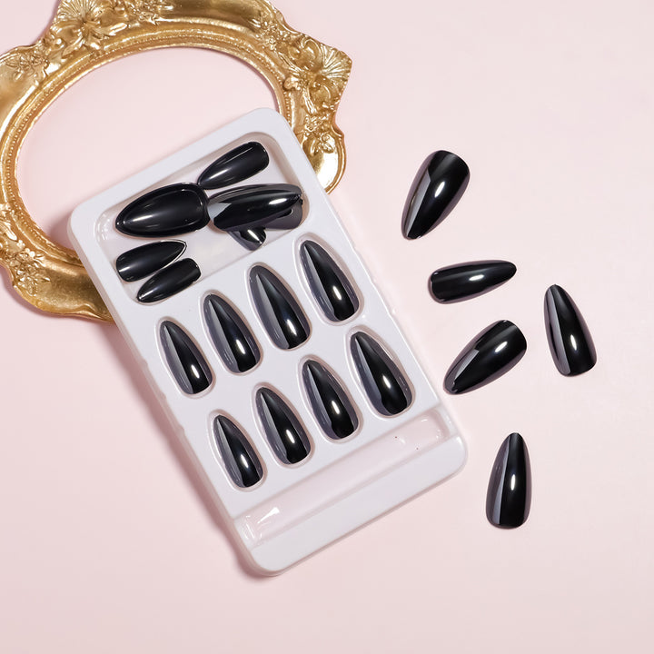 DIY Elegant Stiletto Press-On Nail Set Stornfield