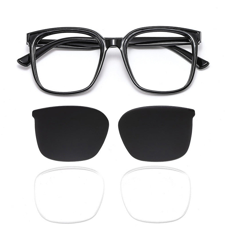 Women's modern square sunglasses with UV protection and slim temples Stornfield