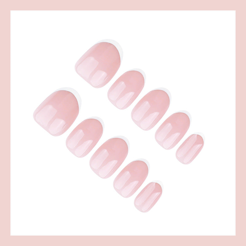 Nail set with elegant French design Stornfield