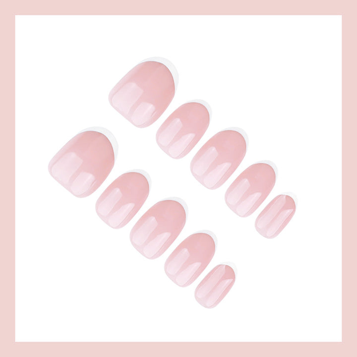 Nail set with elegant French design Stornfield