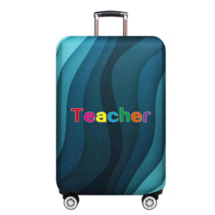 Women's Hard Shell Suitcase with Creative Teacher Design Stornfield