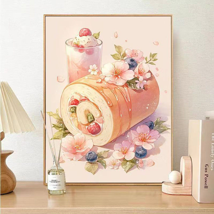 Gourmet Dessert-Themed Canvas Wall Art Stornfield