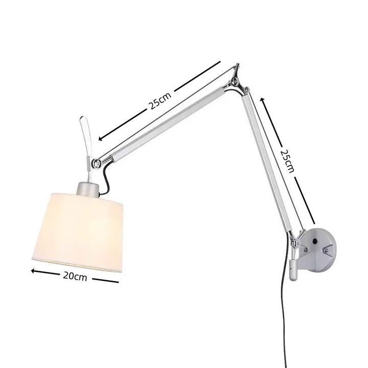 Adjustable Swing Arm Desk Lamp