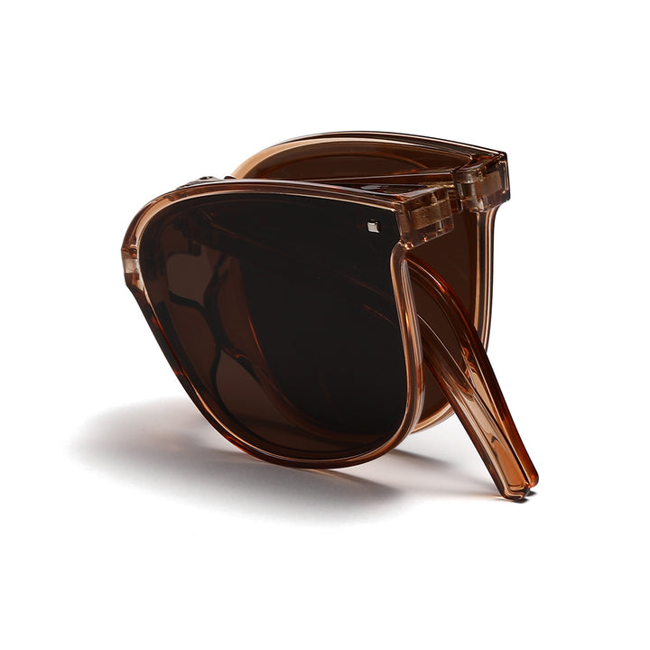 Women's square sunglasses with innovative plastic frame and polarized lenses Stornfield