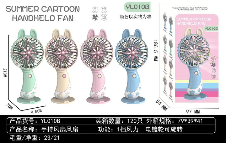 Unisex Hand fan with Cartoon Design Stornfield