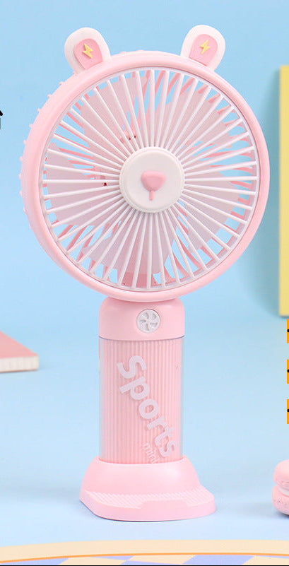 Women Portable Hand Fan with Animal Ears Stornfield 1782398183