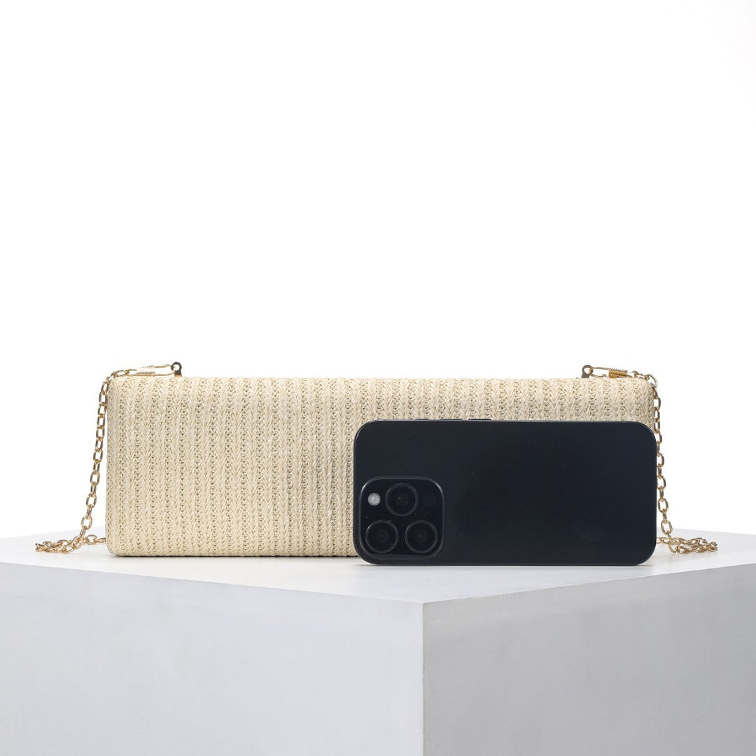 Textured Statement Clutch