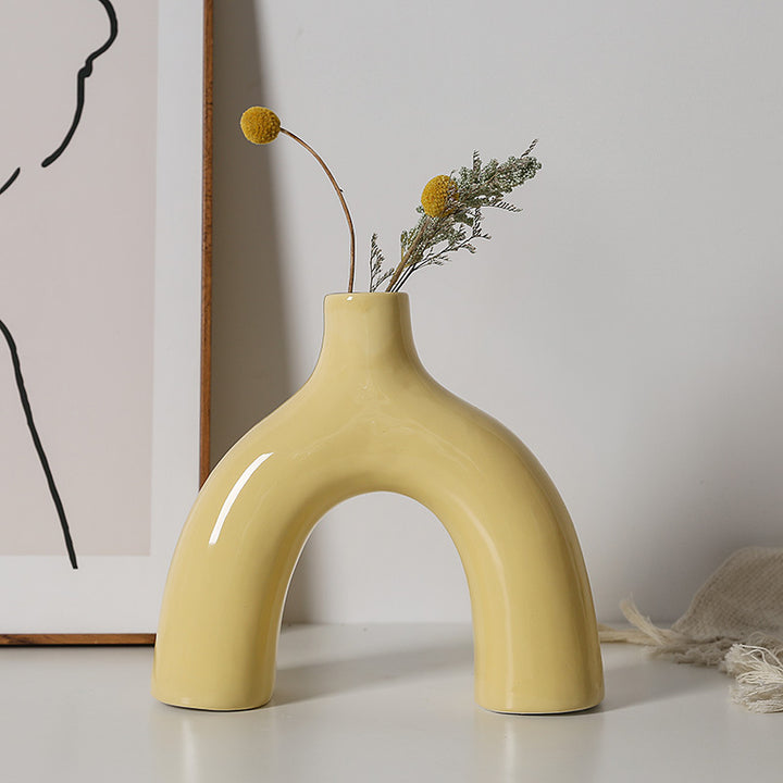 Stylish and creative ceramic vase Stornfield