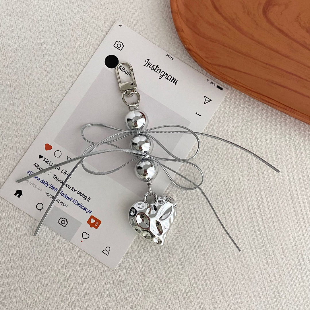Heart-Embellished Keychain Stornfield