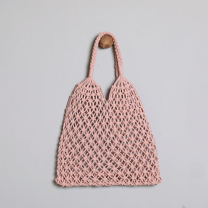 Handcrafted net shopping bag Stornfield