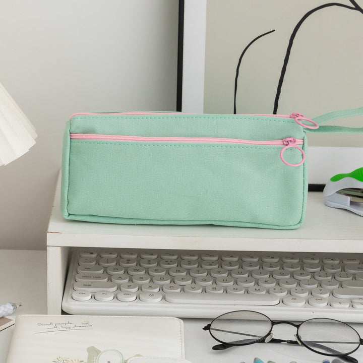 Durable Double-Zippered Pencil Pouch Stornfield