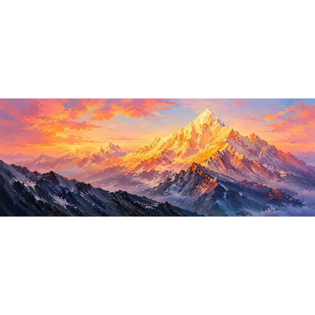 Scenic Mountain Landscape Canvas Art for Interiors