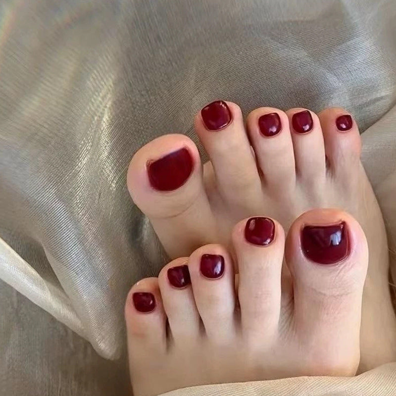 Premium Decorative Press-On Toenails Stornfield