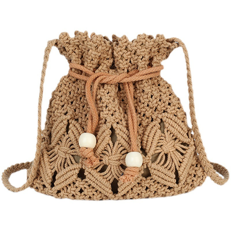 Hand-knotted macrame bag Stornfield