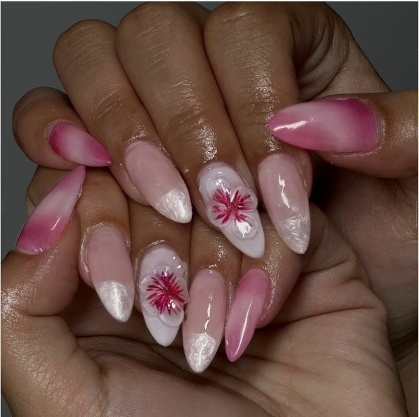 Premium Press-On Nail Set with Decorative Accents Stornfield