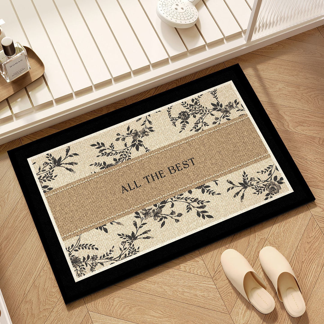 Elegant Floral-Patterned Area Rug