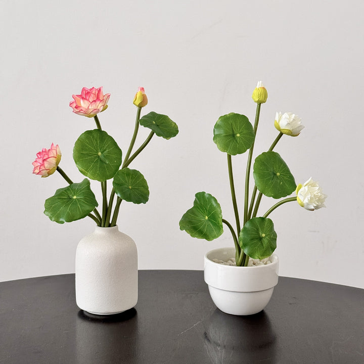 Artificial Lotus Flower Bouquet