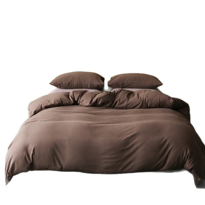 Premium Cotton Sateen Duvet Cover Set with Breathable Silky Finish