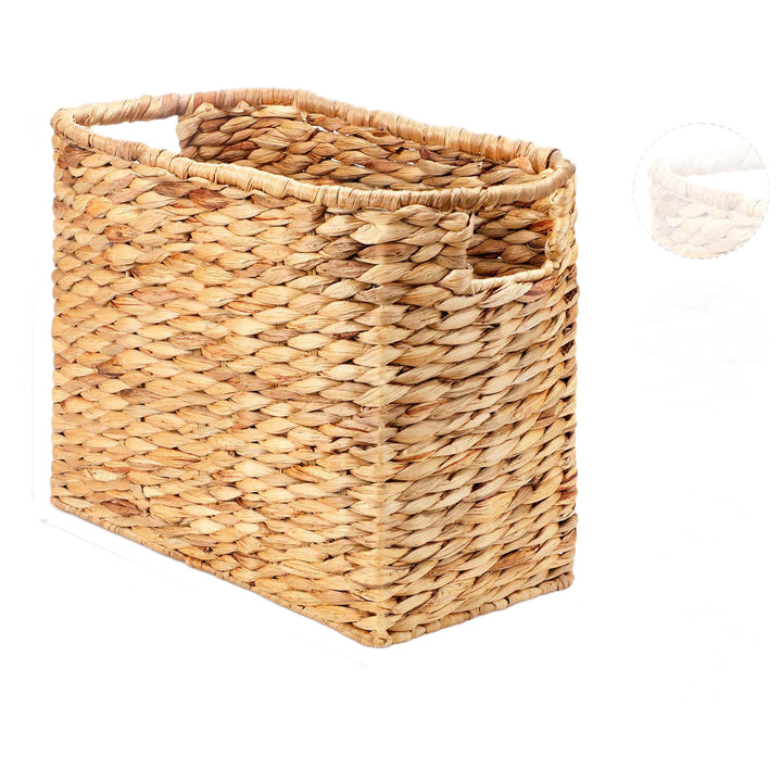 Decorative Woven Magazine Organizer Stornfield