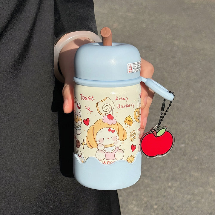Women portable coffee cup with creative lid Stornfield