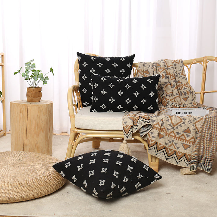 Artistically Embroidered Cushion