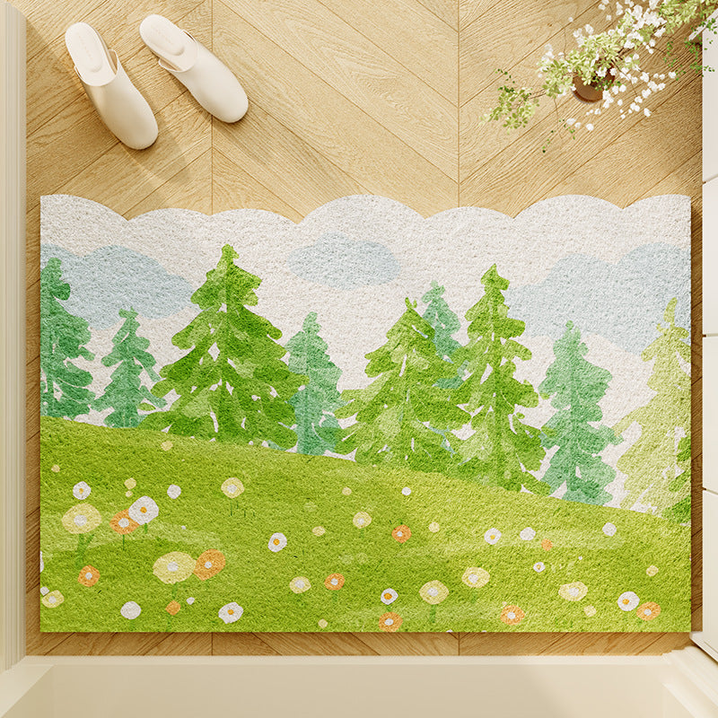 Nature-Inspired Decorative Mat