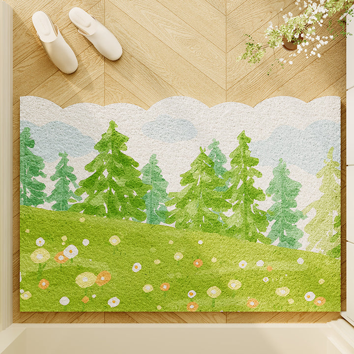 Nature-Inspired Decorative Mat