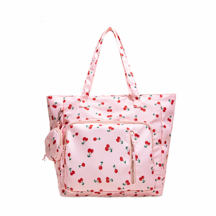 Functional Floral Print Tote Bag Stornfield